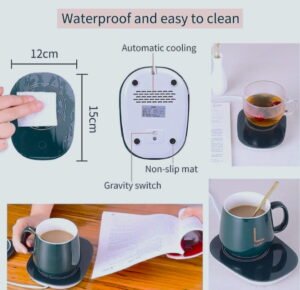 Whipbird Ceramic Coffee Warmer Electric Heater Smart Cup Ceramic Coffee Mug  (300 ml) - Image 4