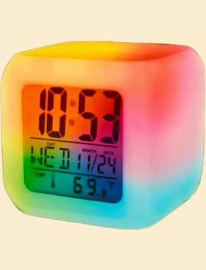 Digital Multicolor Clock